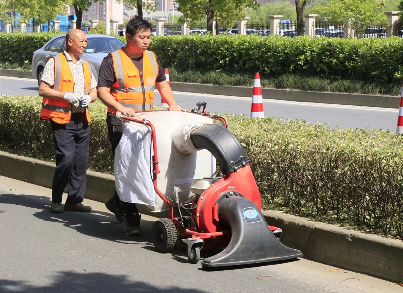 樹枝粉碎機客戶交貨現場